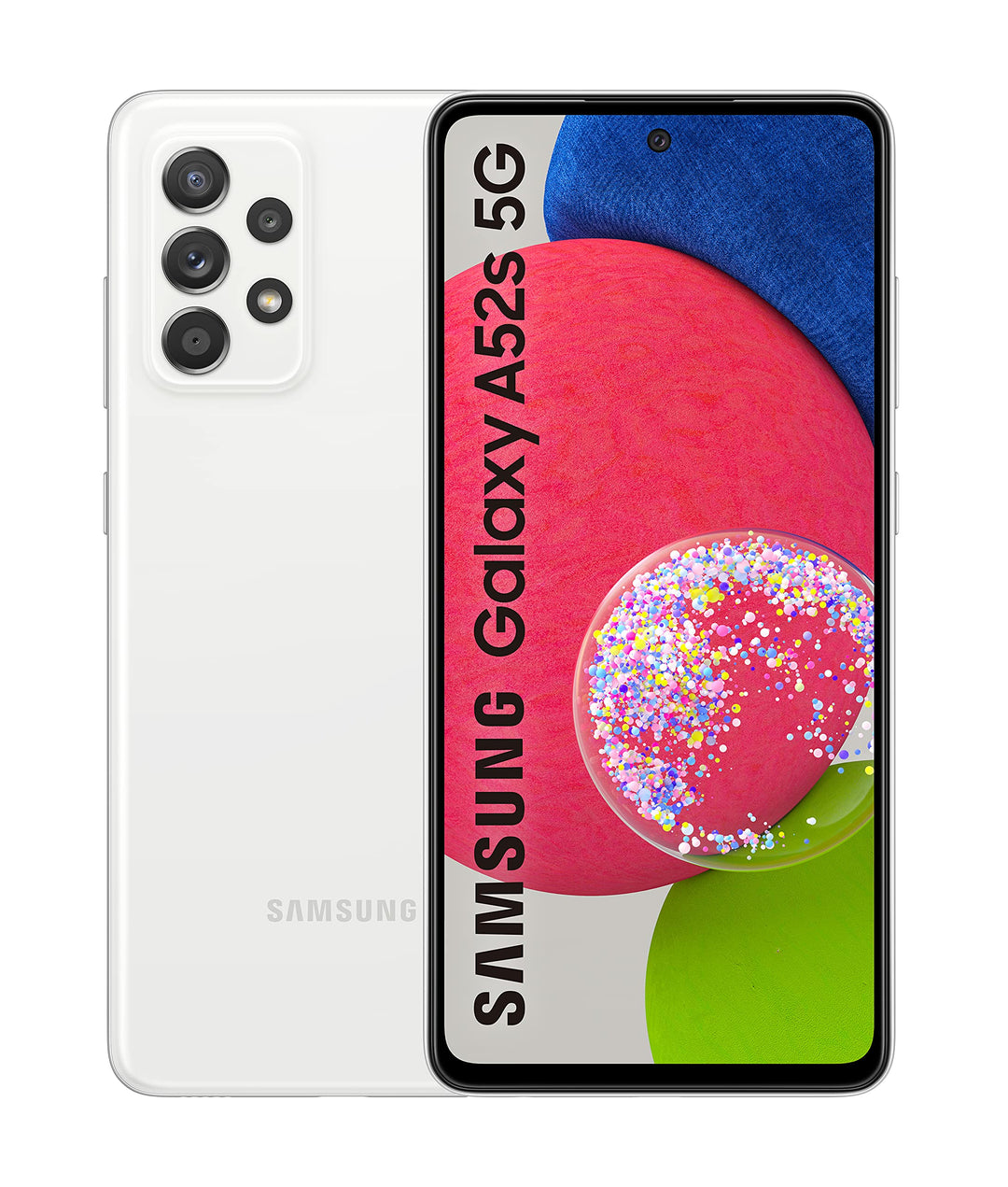 Samsung Galaxy A52s 5G 128 GB Awesome White Dual SIM, weiss Alle Träger weiss 128 GB, Alle Träger we