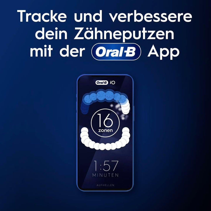 Oral-B iO Series 10 Luxe Edition Elektrische Zahnbürste/Electric Toothbrush, Magnet-Technologie, 7 P