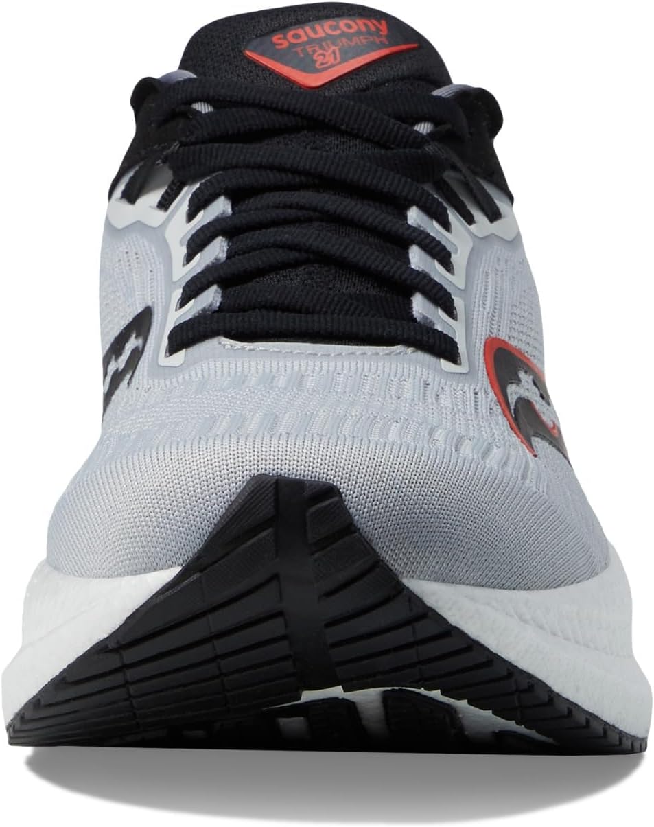 Saucony Herren Triumph 21 Sneaker, 46 EU Schwarzer Beton
