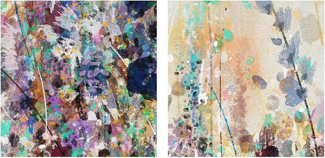 murando Akustikbild Wiese Bilder Akustikschaum Hochleistungsschallabsorber Schallschutz Leinwand 1 t