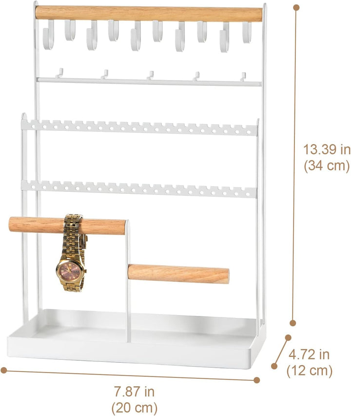 ProCase Schmuckständer Schmuckhalter für Ohrring Ohrstecker Ketten Schmuck Organizer Jewelry Ständer