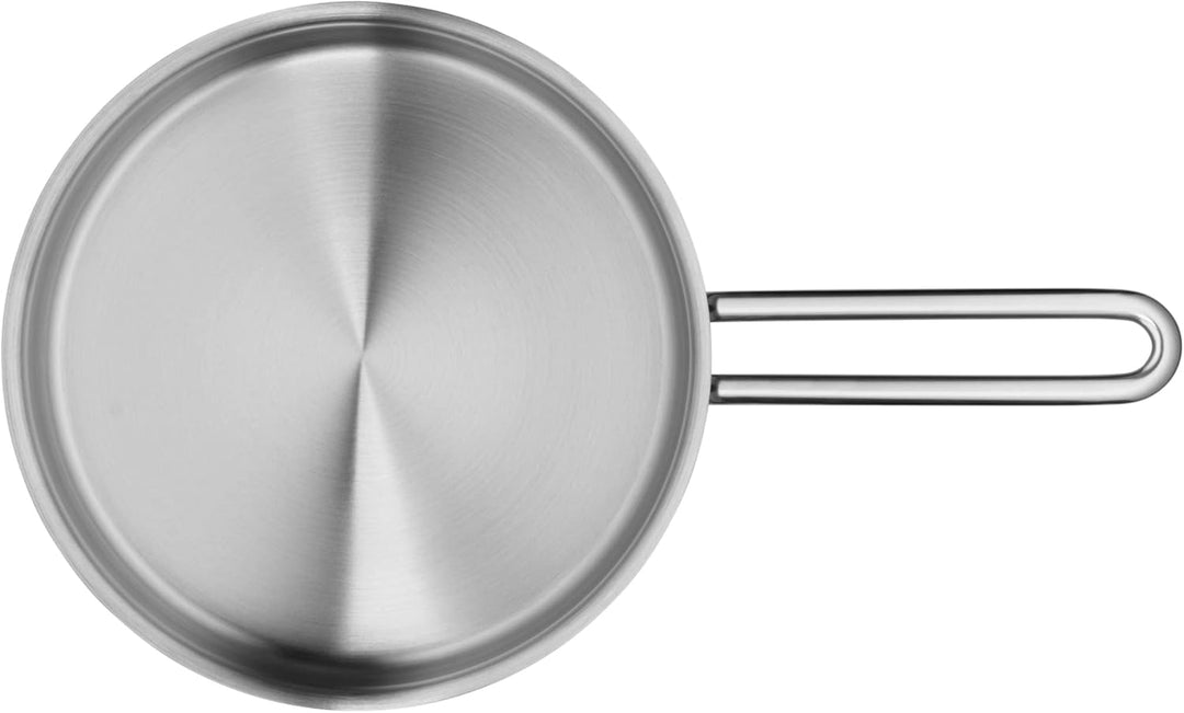 WMF Mini Bratpfanne klein 18 cm, Cromargan Edelstahl Pfanne poliert, unbeschichtet, Induktion, stape