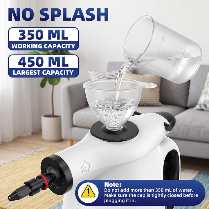 Dampfreiniger Handgerät Grau