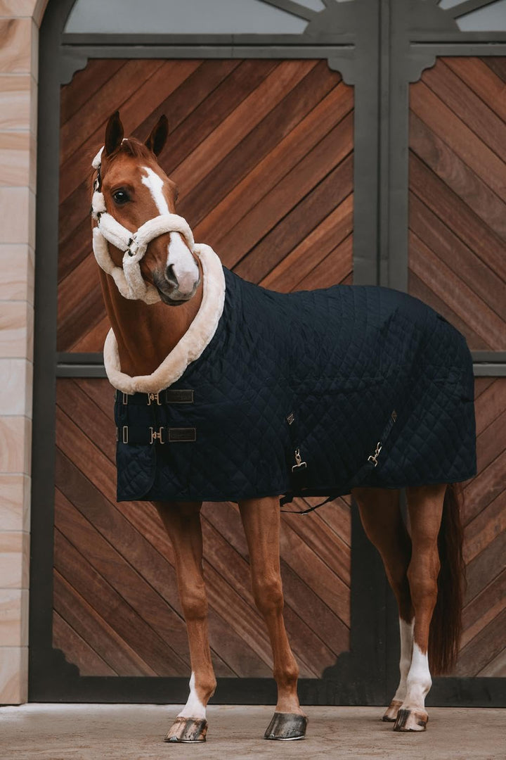 Kentucky Horsewear Tiny Show Rug Turnierdecke Pony mit künstlichem Kaninchenfell 160g, Grösse:80, Fa