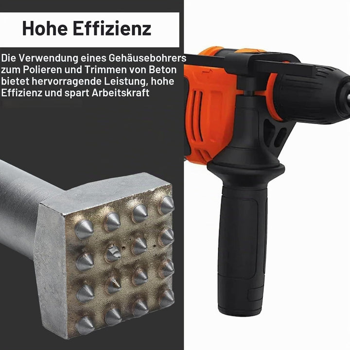 Elektro-Hammermeissel Blumen-Hammerbohrer Stockermeissel Abbruchbuchsen-Werkzeug-Bit 16 Zähne SDS Pl