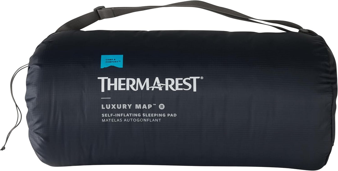 Therm-a-Rest LuxuryMap Selbstaufblasende Camping-Isomatte aus Schaumstoff, Grösse XL, 76,2 x 190,2 c