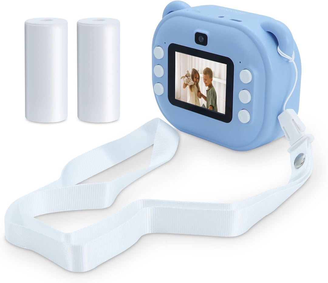 MOOOV 477522 Sofortkamera und Kinderkamera für Mädchen, Jungen, Blau