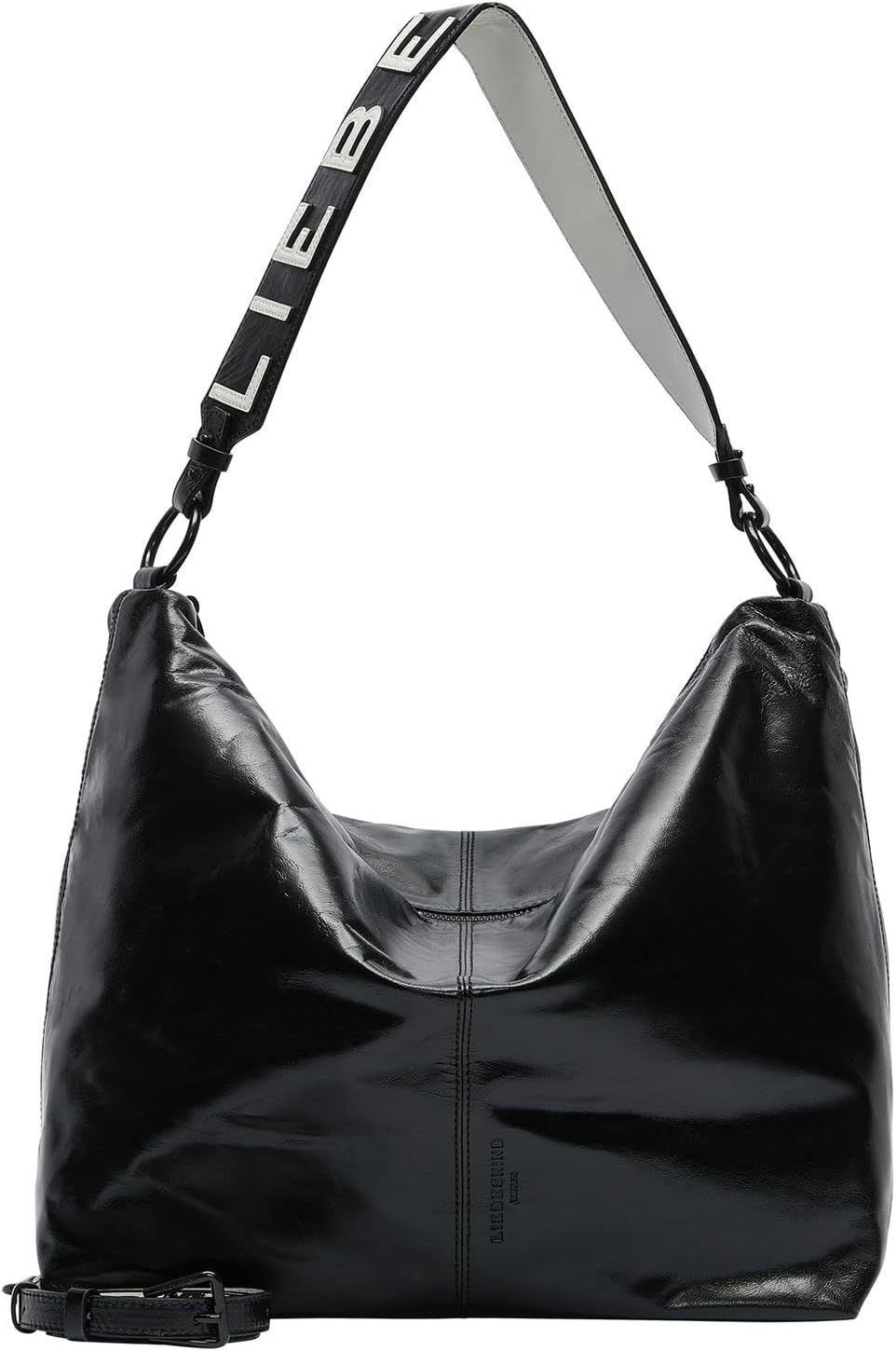 Liebeskind Damen Hobo L Schwarz, Schwarz
