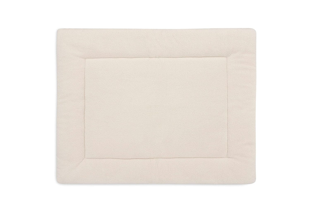 Jollein Krabbeldecke für Baby - Grain Knit, Oatmeal - Laufgittereinlage - 75x95 cm - Spieldecke Baby