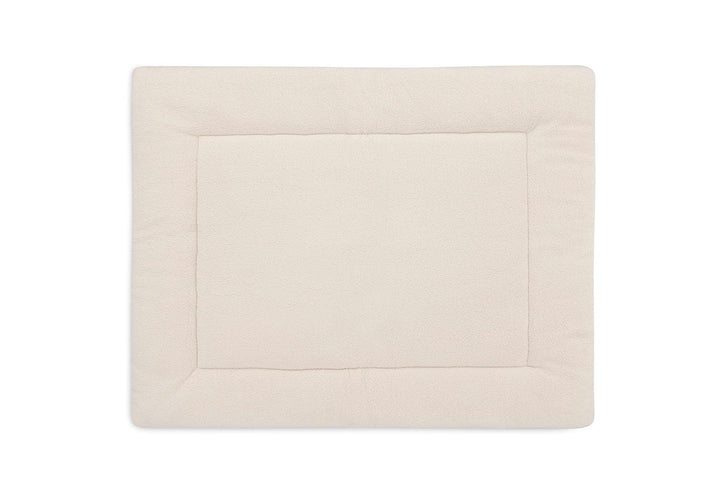 Jollein Krabbeldecke für Baby - Grain Knit, Oatmeal - Laufgittereinlage - 75x95 cm - Spieldecke Baby