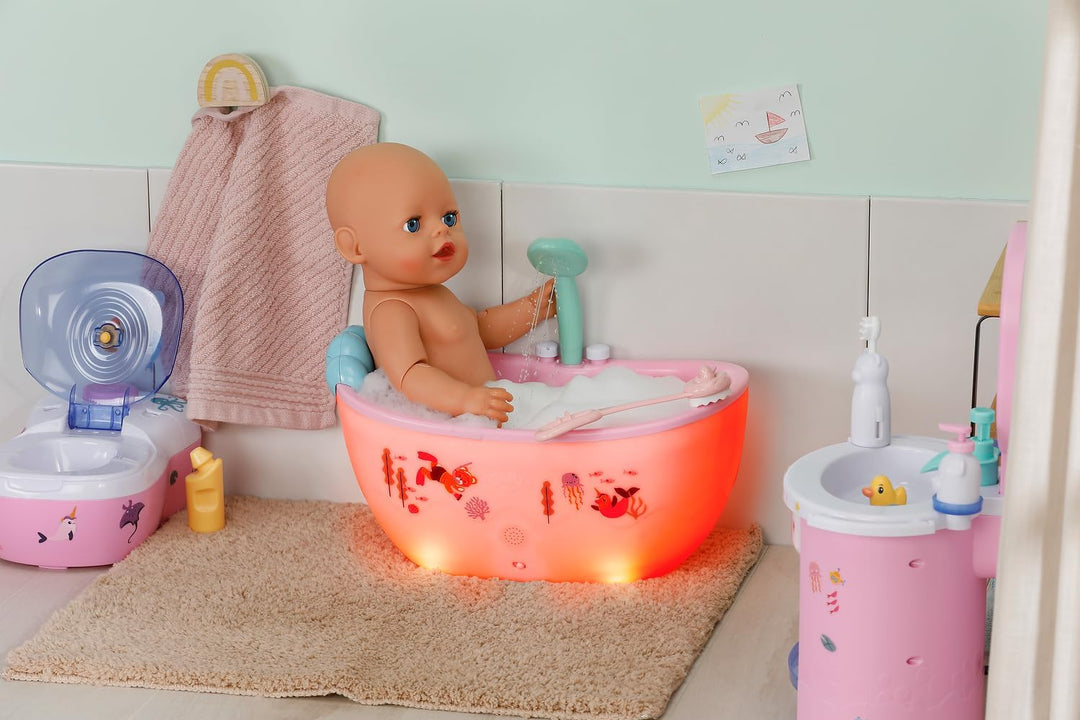 BABY Born Badewanne mit Licht- und Soundeffekten für 36 und 43 cm Puppen