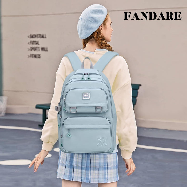 FANDARE Kinderrucksack Schulranzen Schultaschen Jungen Mädchen Schulrucksack Kinder Schultasche für