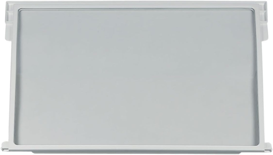 Gorenje 163336 ORIGINAL Glasplatte Scheibe Abdeckplatte Glasboden mit Halteleisten fürs Lebensmittel