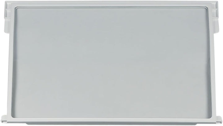Gorenje 163336 ORIGINAL Glasplatte Scheibe Abdeckplatte Glasboden mit Halteleisten fürs Lebensmittel