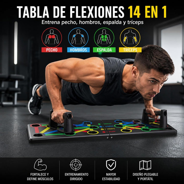 Trainingsset mit Bauchroller, Springseil, Flexionstange, Elastisches Widerstandsseil mit Pedalen und