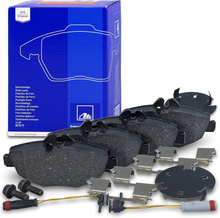 ATE Bremsenset Vorderachse inkl. Bremsscheiben vorne Ø 295 mm belüftet und Bremsbeläge vorne + Versc