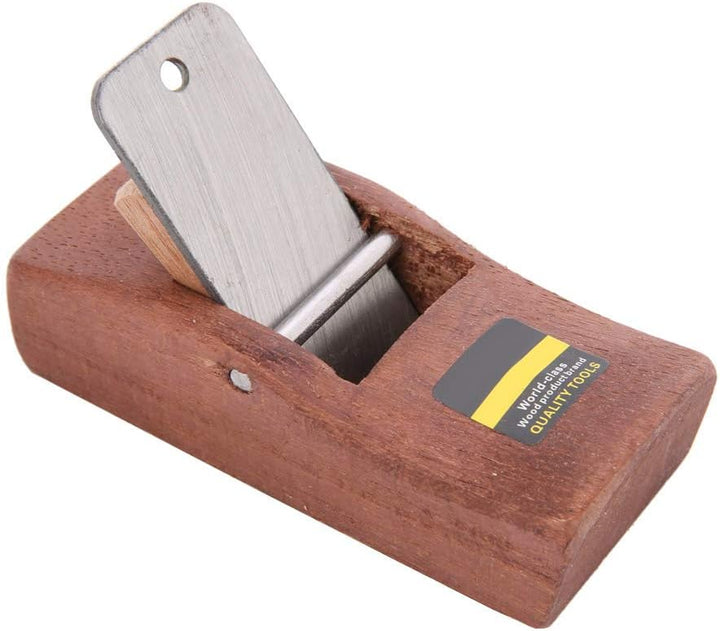 Klein Holzbearbeitungsflugzeug Manuelles Entgraten 4,3-Zoll-Holzhobel Einhandhobel Handhobel Klein M