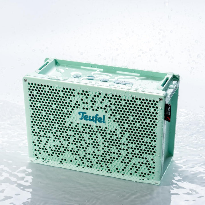 Teufel MYND - Tragbarer Bluetooth Lautsprecher Wasserfest IP67, 2.1 System mit bis zu 42 Std Akkulau