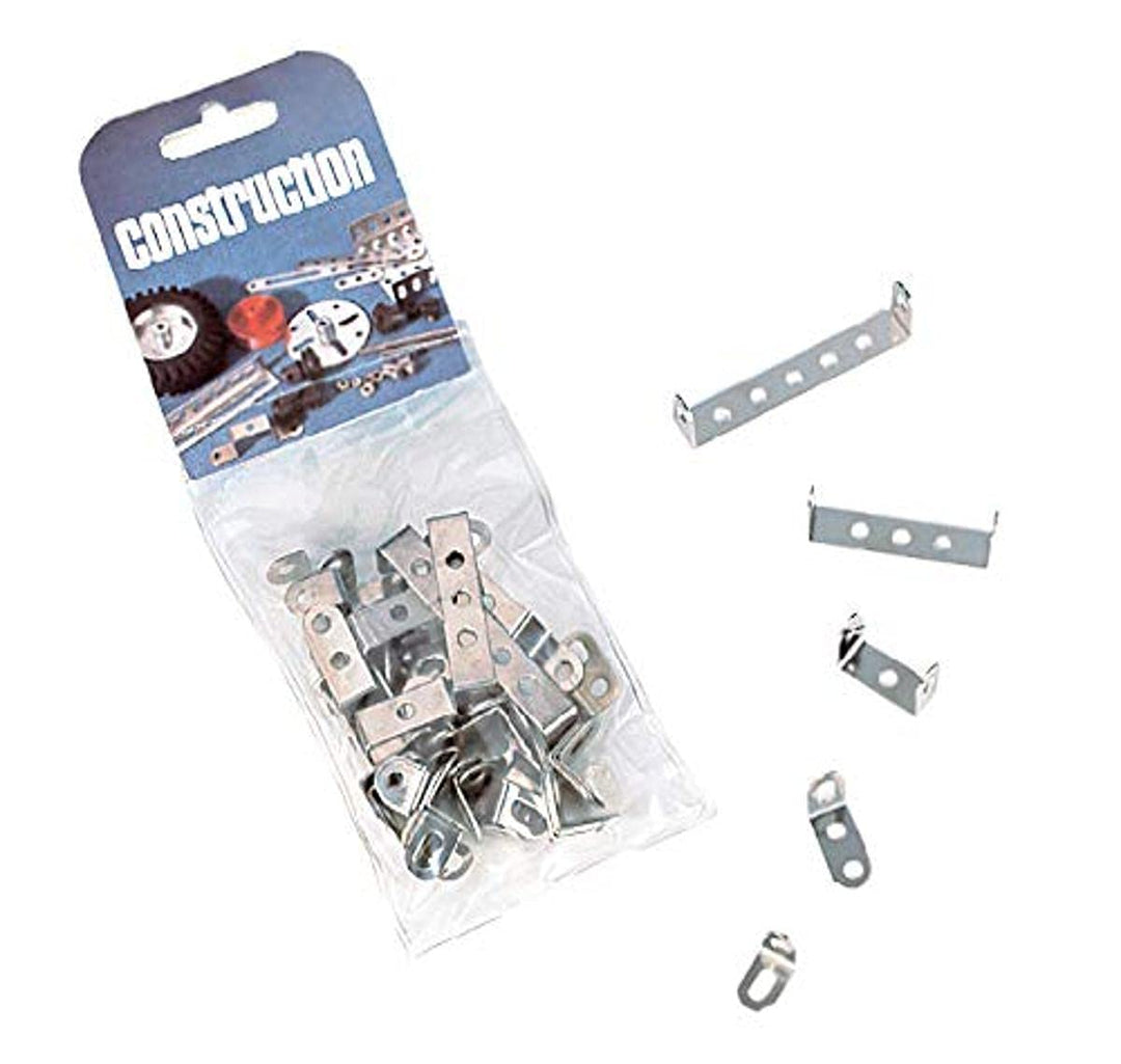 eitech 00103 Metallbaukasten - Ergänzungs-Set Bügel, Winkel, Metallbauteile, Konstruktionsspielzeug,