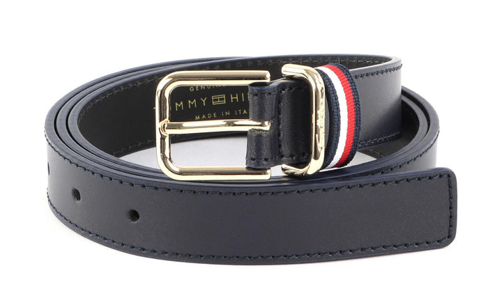 Tommy Hilfiger Signature Square Buckle Belt 2.5 W95 Acc Desert Sky