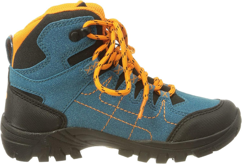 Brütting Unisex Kinder Mount Shasta Kids Hi Trekking-& Wanderstiefel 30 EU Petrol Schwarz Orange, 30