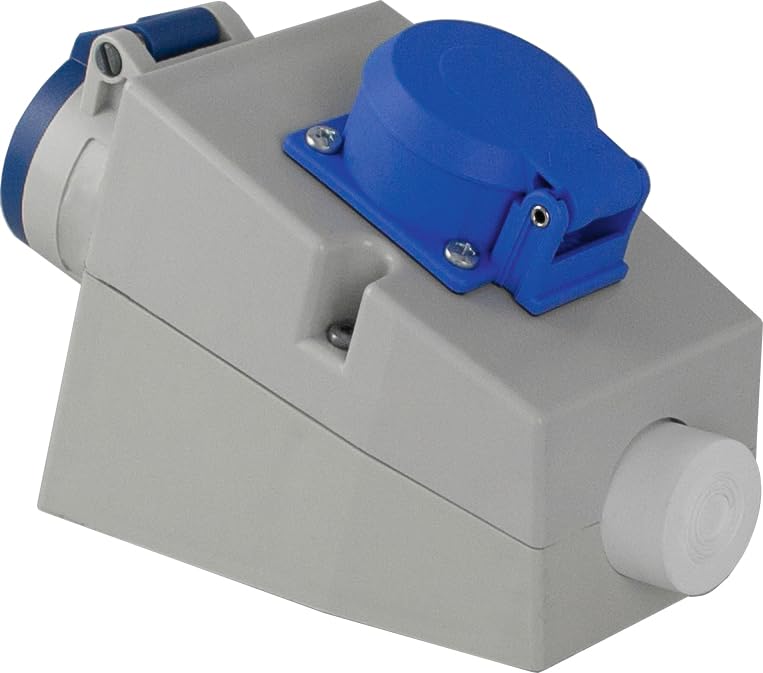 as - Schwabe CEE Wand Kombi Dose 260V 16A