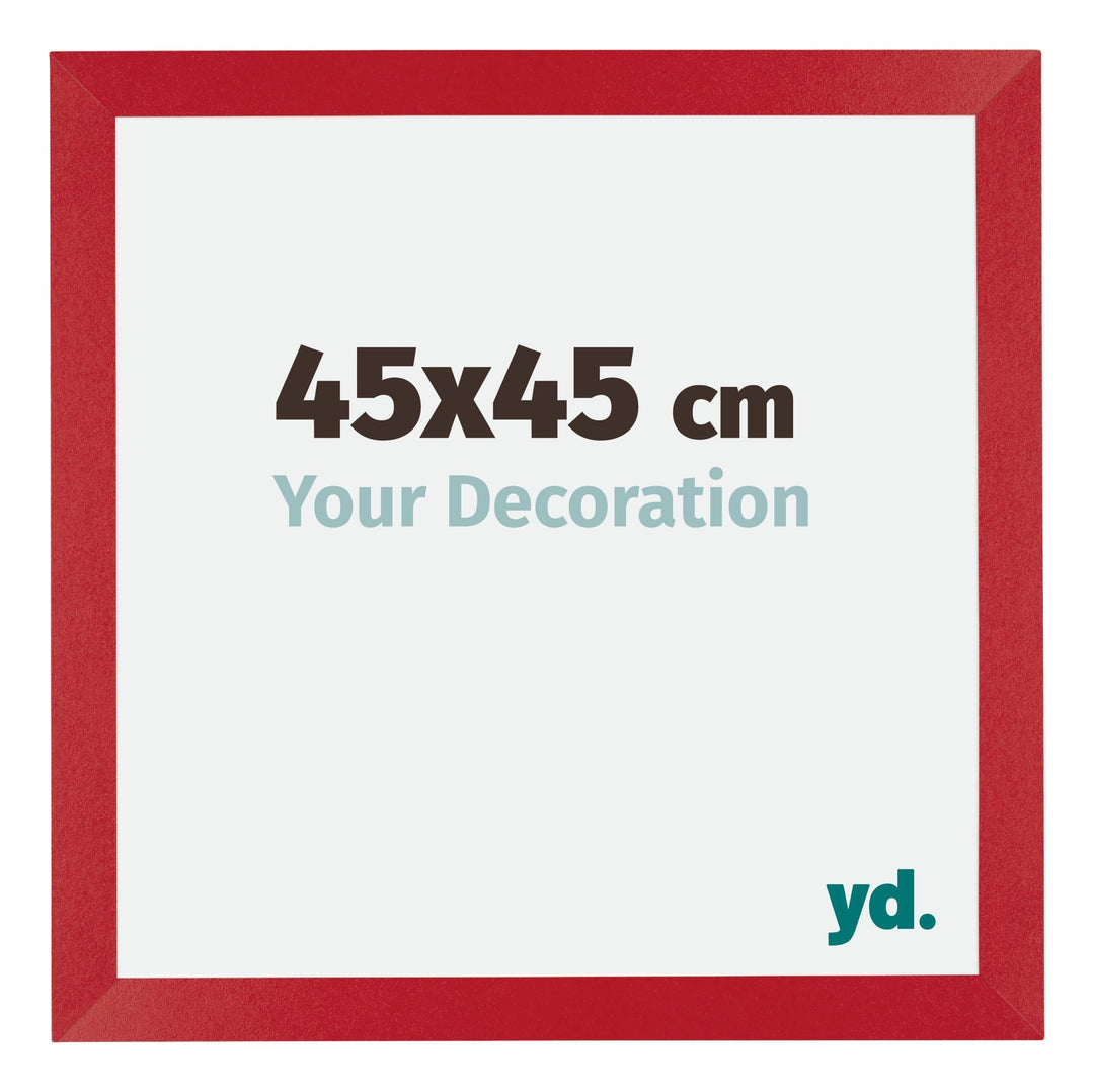 yd. Your Decoration - Bilderrahmen 45x45 cm - Bilderrahmen aus MDF mit Acrylglas - Antireflex - Ausg
