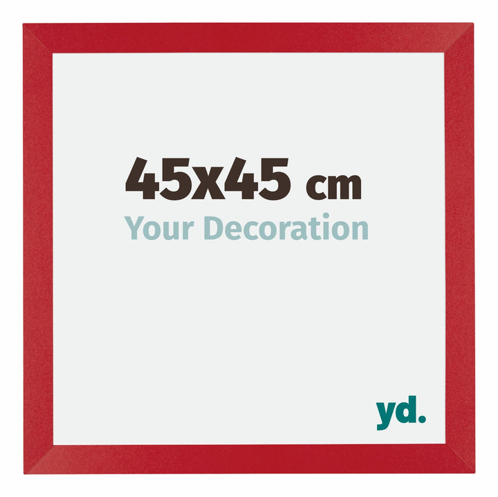 yd. Your Decoration - Bilderrahmen 45x45 cm - Bilderrahmen aus MDF mit Acrylglas - Antireflex - Ausg