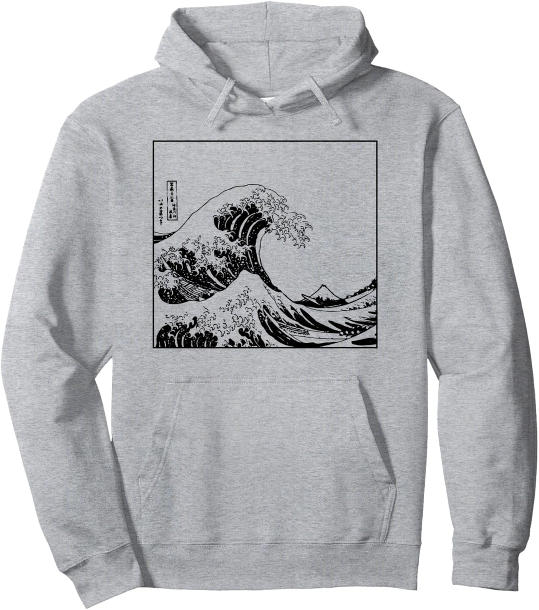 Die grosse Welle vor Kanagawa-Japanern Pullover Hoodie