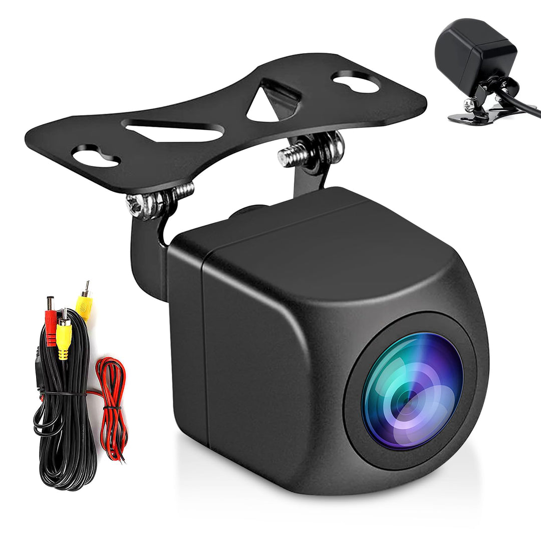 Ahd 360° Einstellbare Universal Rückfahrkamera, Ahd 720p HD Rückfahrkamera Für Pkw, SUV, Wohnmobil,