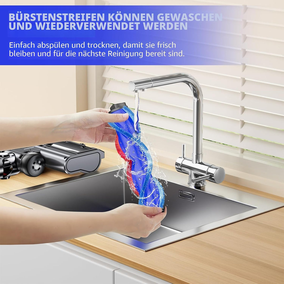Elektrische Bürste kompatibel für Dyson V6 Animal, V6 Fluffy, DC58, DC59, DC61, DC62, DC74, Zubehör