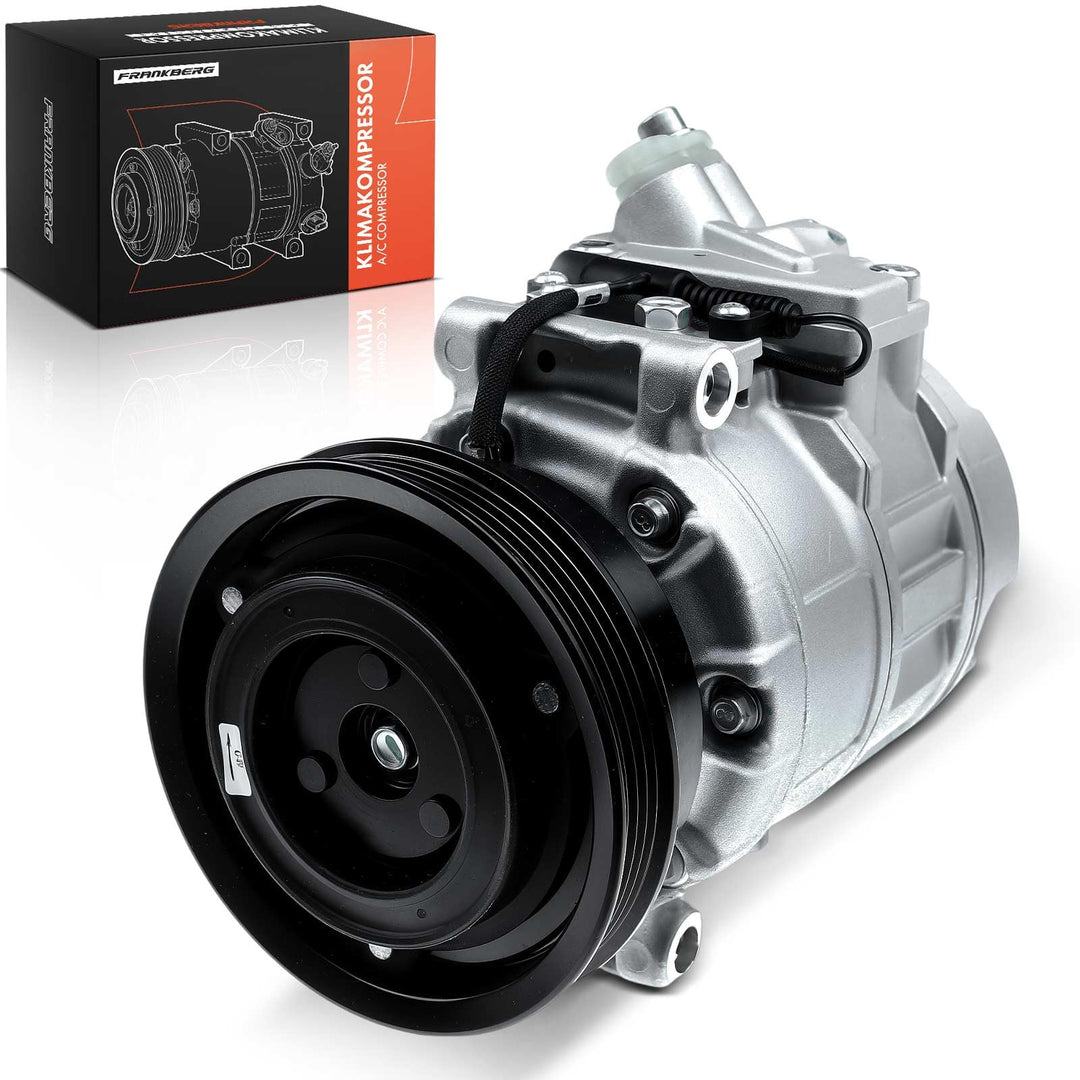Frankberg Klimakompressor Kompatibel mit 5er E39 520d 525d 525td 525tds 1999-2003 5er Touring E39 52