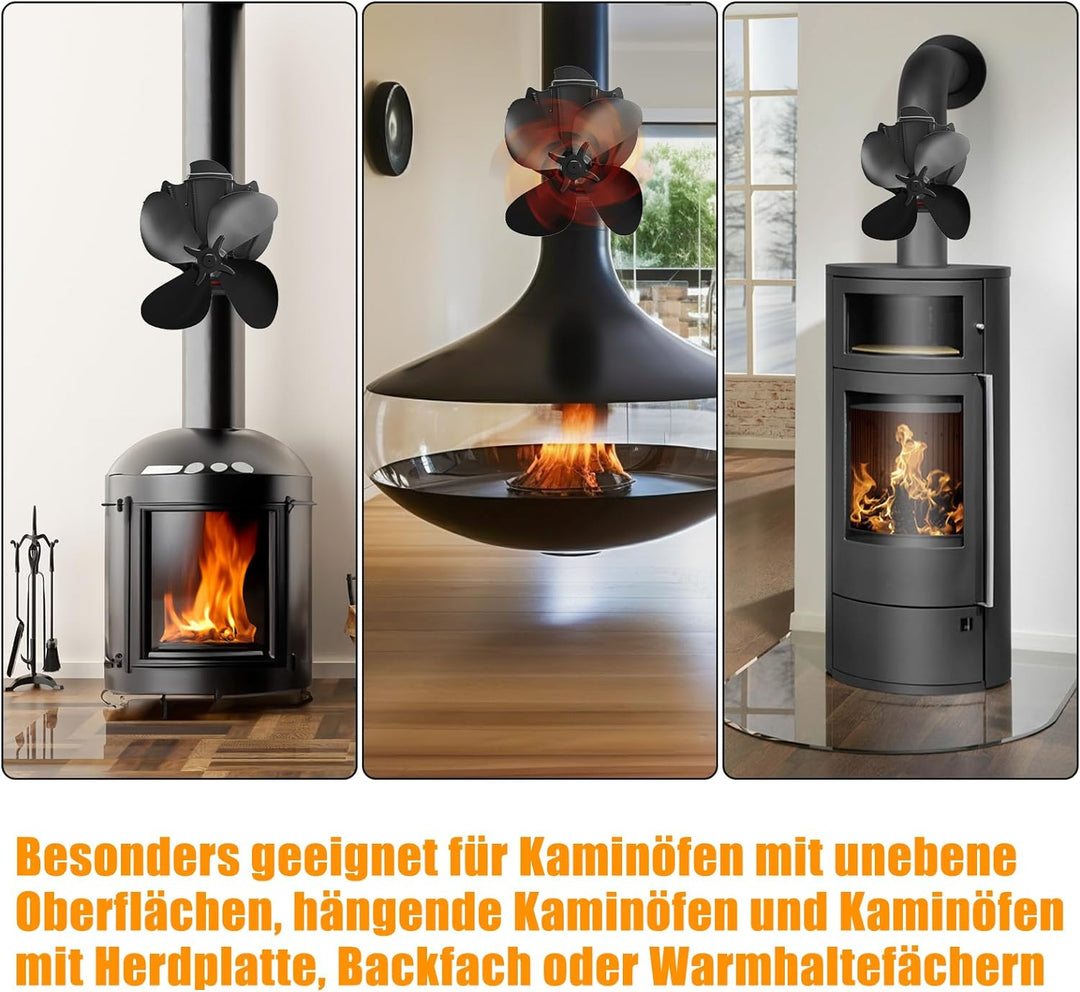 Signstek Ofenventilator Kaminventilator (Magnetisch)