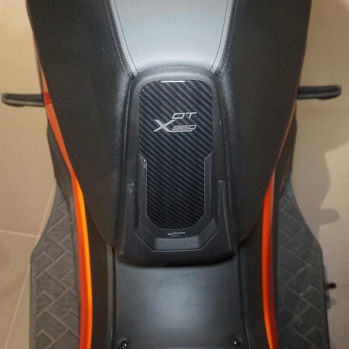 labelbike - 3D Harz Aufkleber Frontschutz Sattel Scooter Bolzen kompatibel mit Kymco DTX 360 125 300