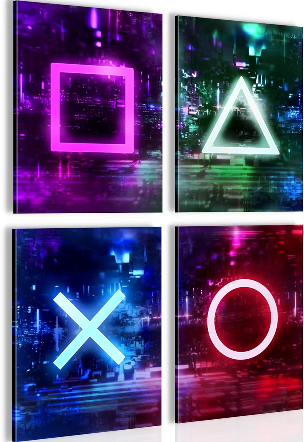 Novart Bilder Spielkonsole Gamer - Fertig Zum Aufhängen - Kein Extra Rahmen benötigt - Wandbilder Se