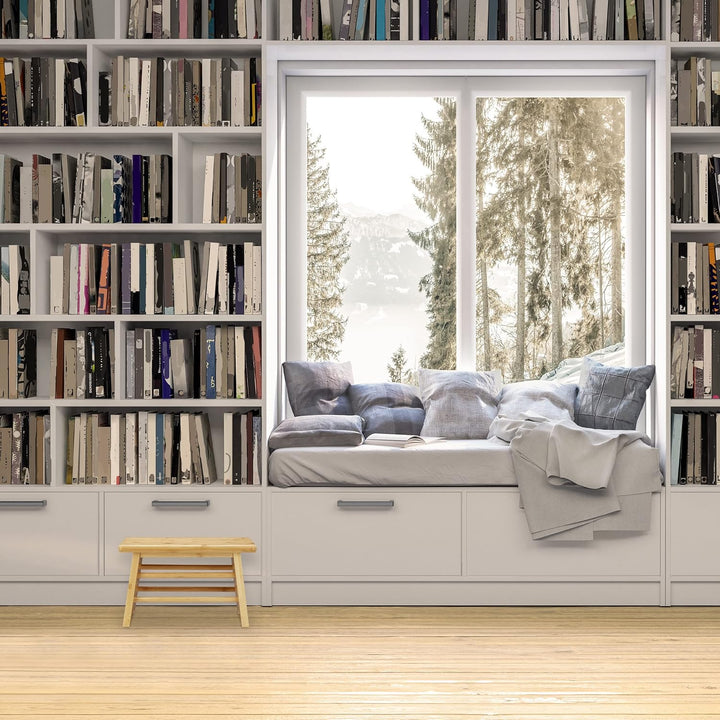 Relaxdays Fussbank, Bambus, bis 100 kg, Stabiler Tritthocker, Kinderhocker Bad, Hocker, HxBxT: 20 x