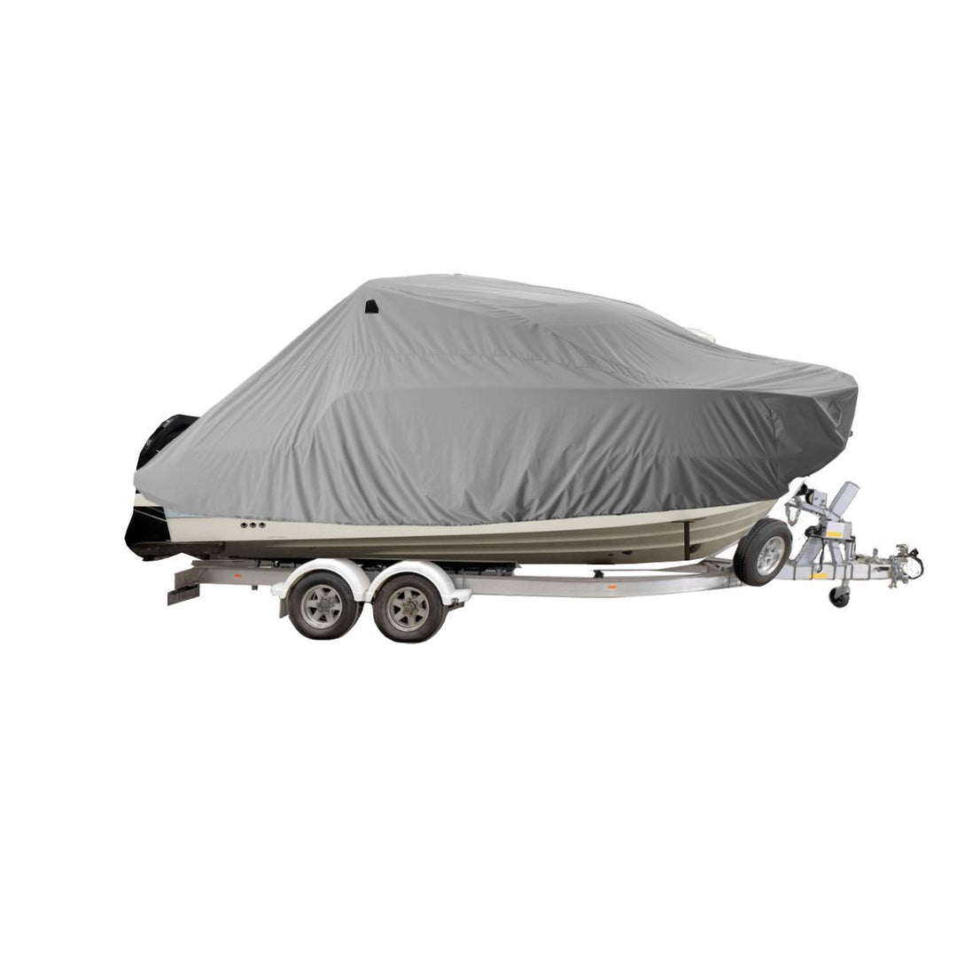 Oceansouth Abdeckung für Quicksilver 675 Pilothouse Grau, Grau