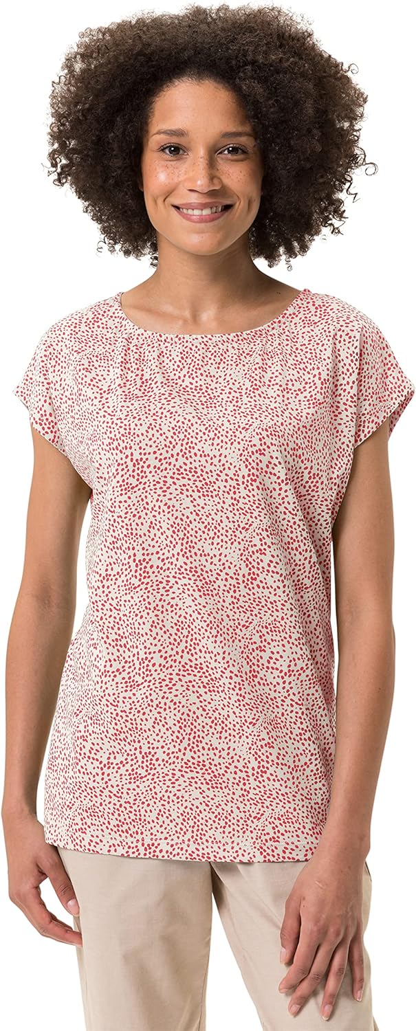 VAUDE Damen Women's Zaneta AOP T-Shirt Ii T-Shirt 34 Ecru, 34 Ecru