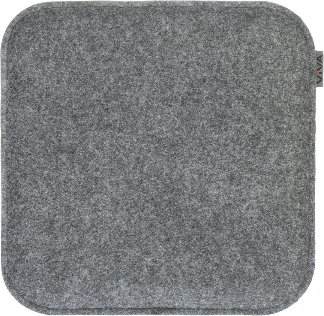 Brandsseller 8er Set Sitzkissen aus Filz 35x35x2 cm – Robuste Stuhlauflagen für innen und aussen, ec