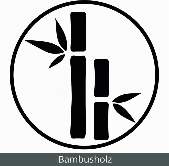 mDesign Bambusbox zur Küchenaufbewahrung – Schubladenbox aus Bambusholz – Aufbewahrungsbox für den K