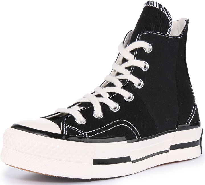 Converse Ct Core Lea Hi 236580-61-8 Unisex - Erwachsene Sneaker 40.5 EU Signalrot Schwarz Weiss, 40.