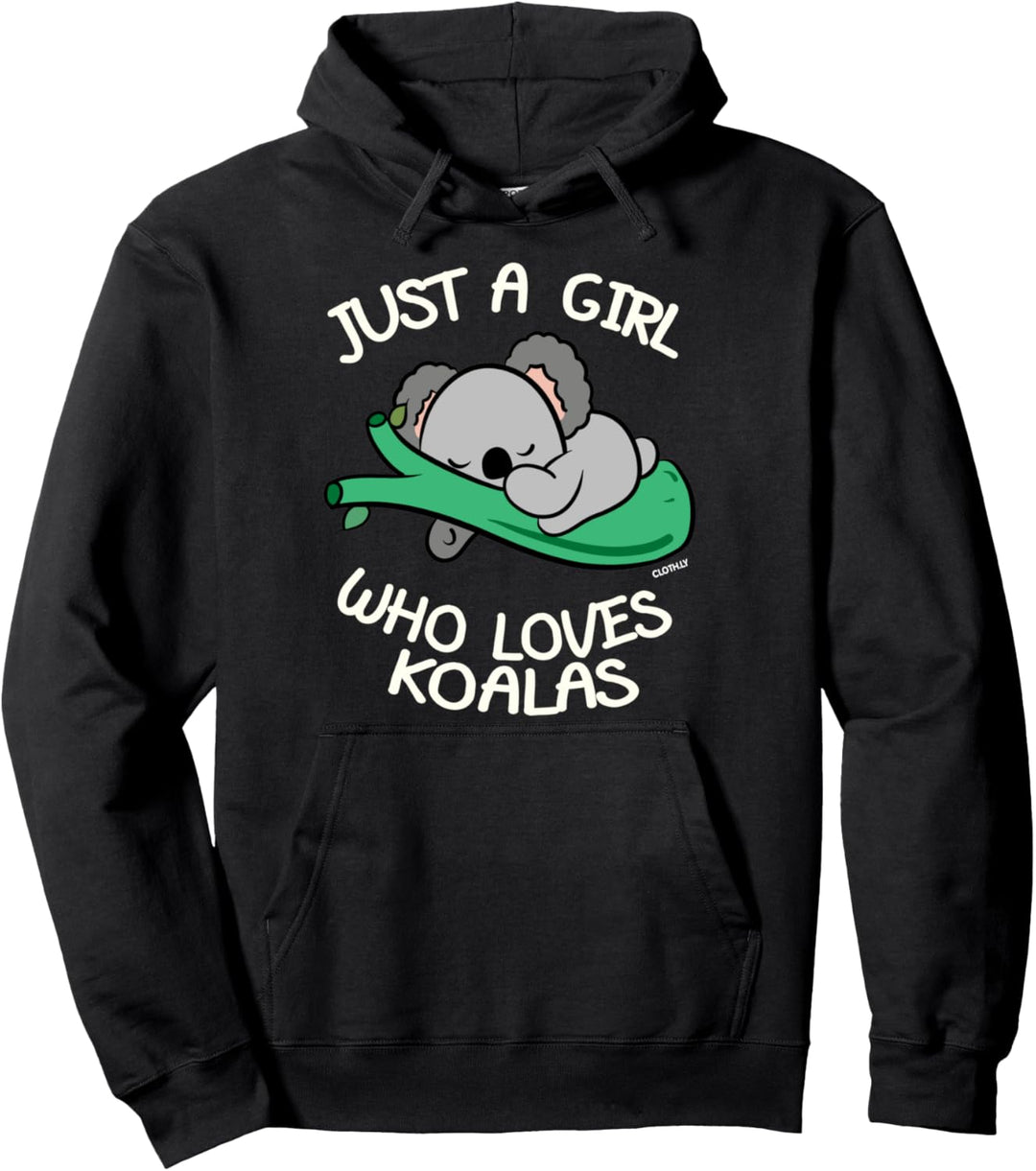 Just a Girl who loves Koalas Koala Koalabär Idee Australien Pullover Hoodie