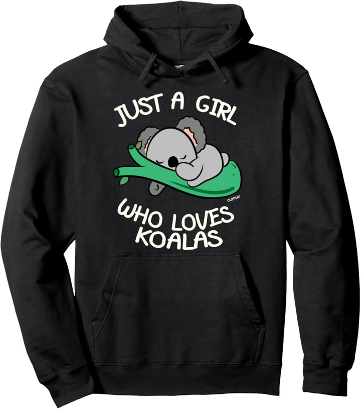Just a Girl who loves Koalas Koala Koalabär Idee Australien Pullover Hoodie