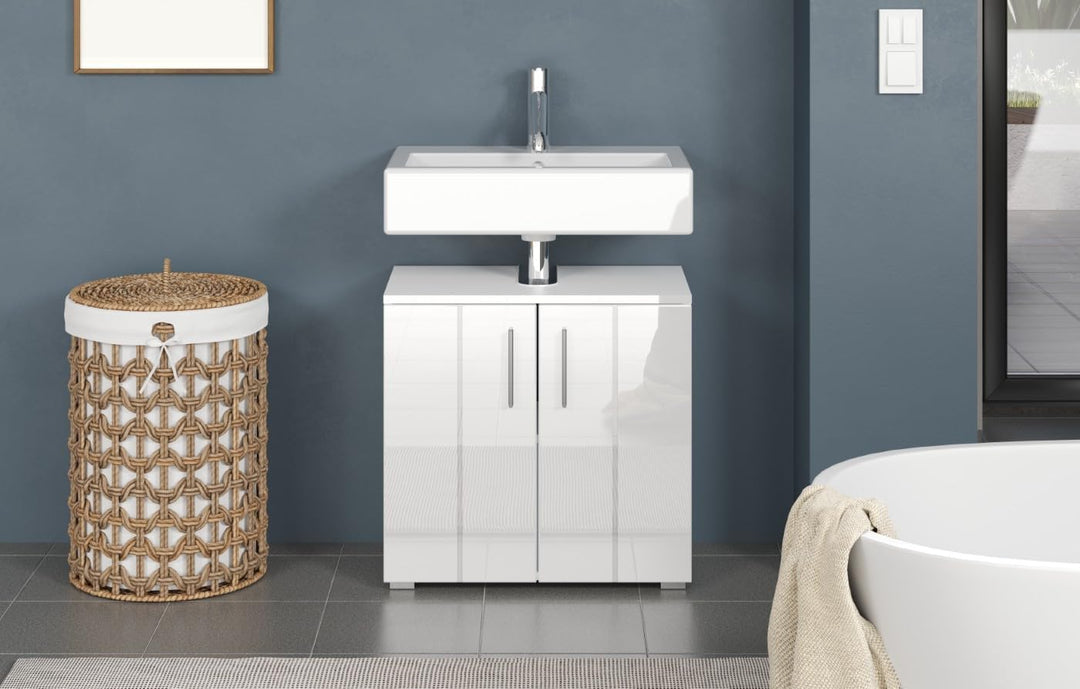 trendteam smart living - Waschbeckenunterschrank Unterschrank - Badezimmer - Wons - Aufbaumass (BxHx