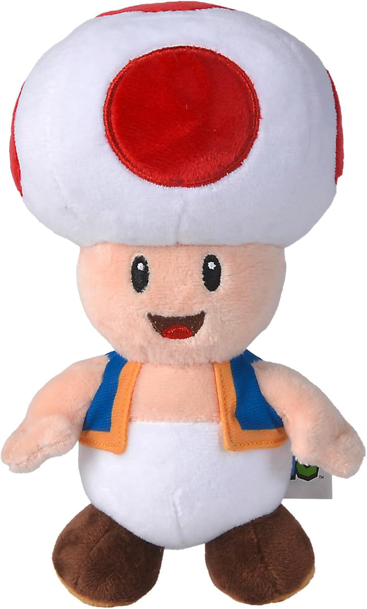 Simba - Super Mario Plüschtier 20 cm, weiches Material, 4 verfügbare Figuren, Wird zufällig versende