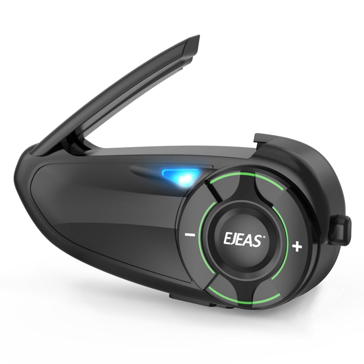 EJEAS Q8 Mesh Motorrad Bluetooth Headset, Helm Intercom für bis zu 6 Motorradfahrer Kommunikationssy