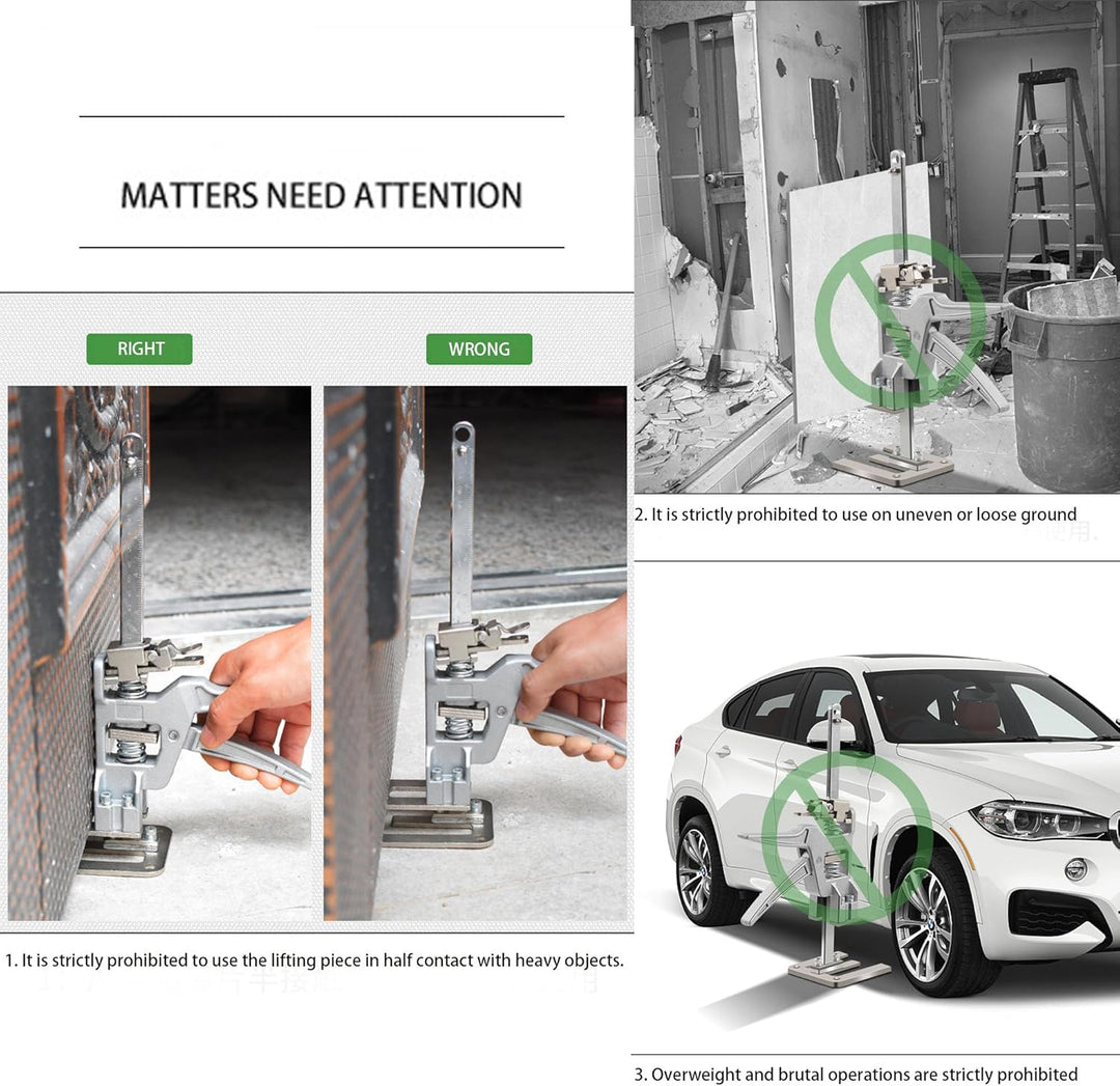 2 Stück arbeitssparender Armheber | Einhandmontagewerkzeug | zum durchführen von schweren Arbeiten m