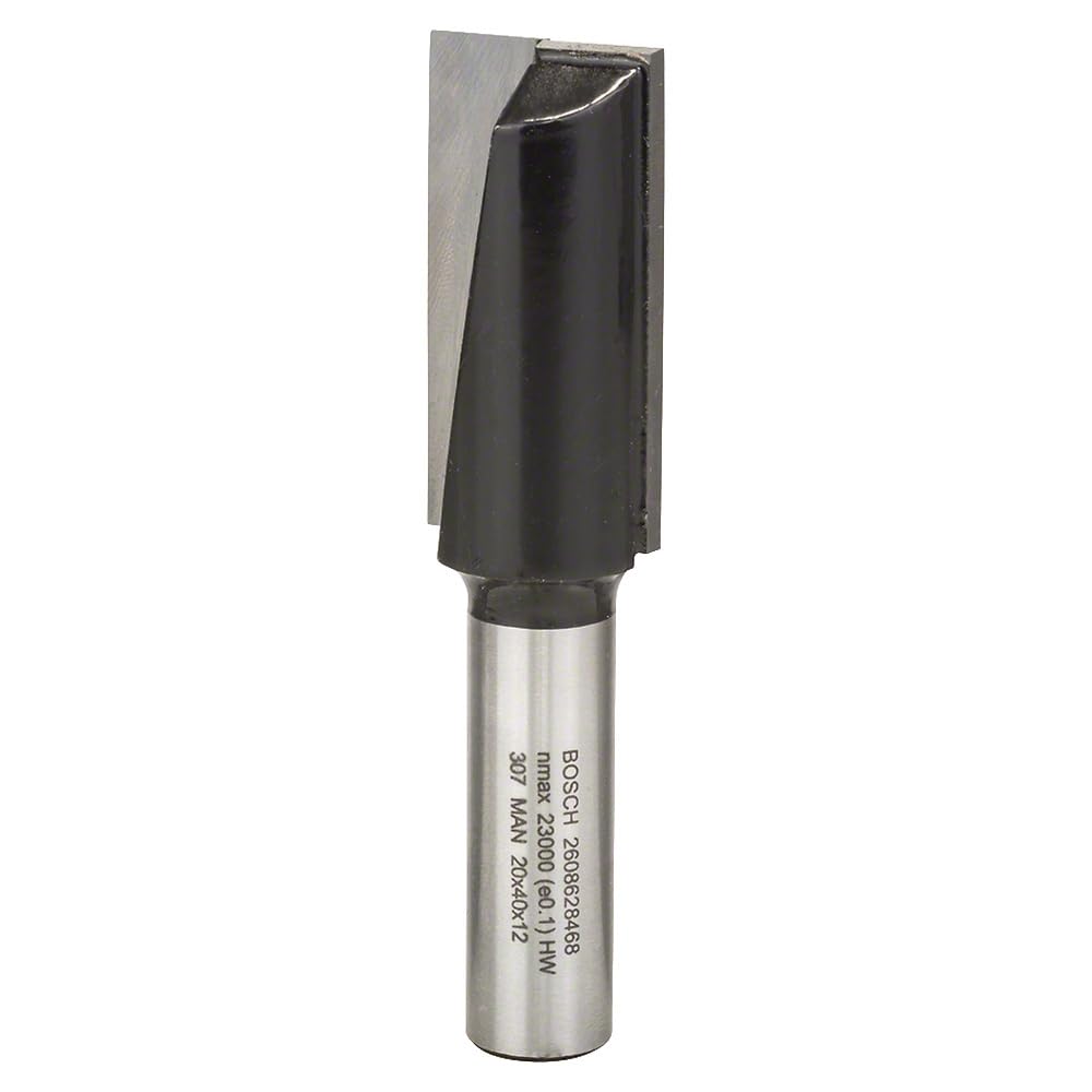 Bosch Accessories Bosch Professional Zubehör 2608628468 Nutfräser 12 mm, D1 20 mm, L 40 mm, G 81 mm