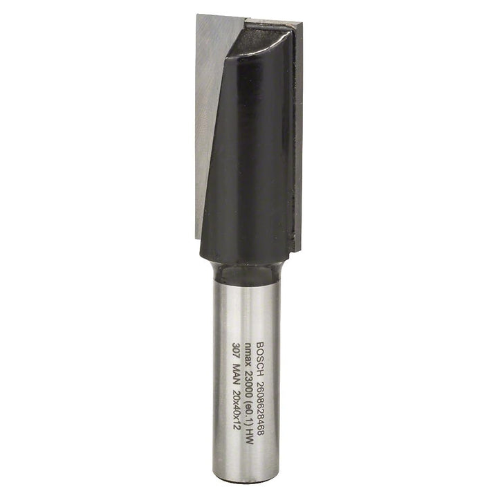 Bosch Accessories Bosch Professional Zubehör 2608628468 Nutfräser 12 mm, D1 20 mm, L 40 mm, G 81 mm