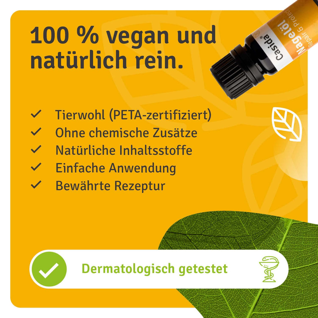 CASIDA® Nagelöl Repair & Protect - aus der Apotheke - zur kosmetischen Behandlung bei Nagelpilz - 10
